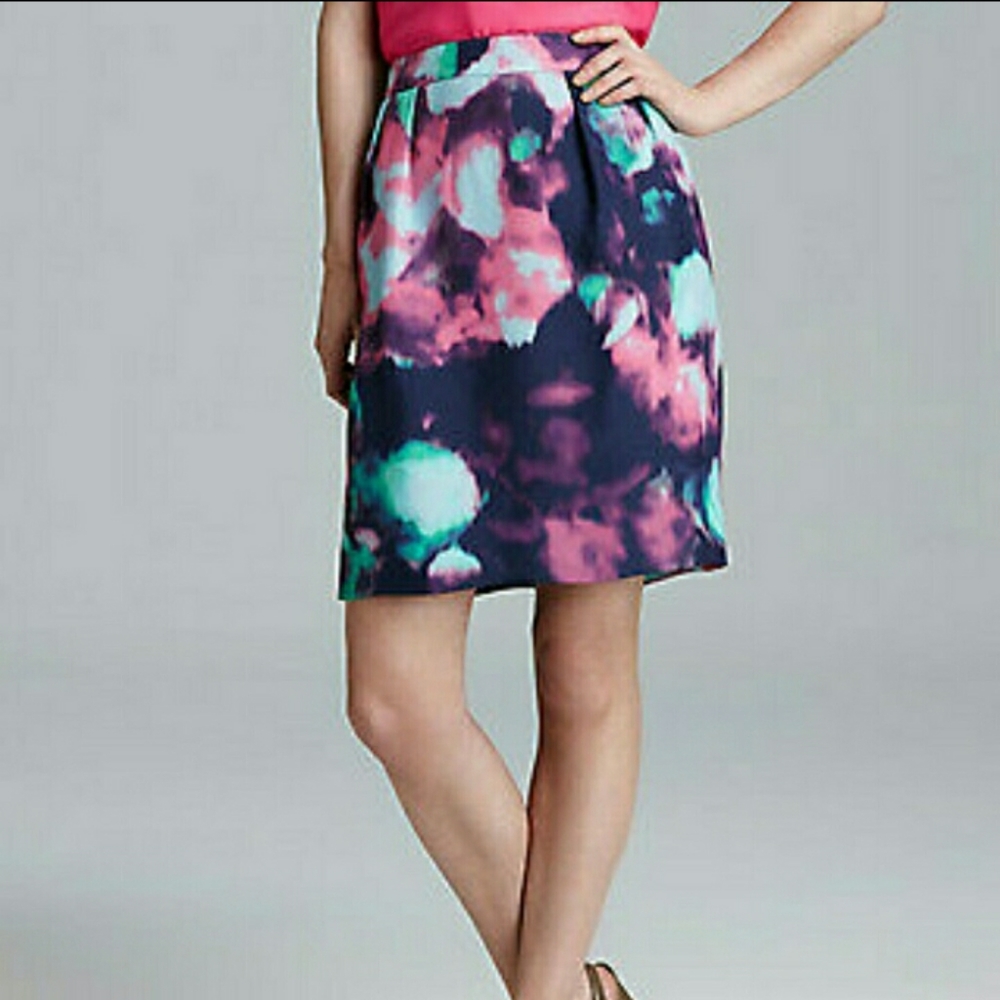💎HP1/14💎 Kate Spade NWOT silk watercolor skirt